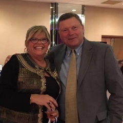 Fran Farrin and Bob Bentson from Bentson Insurance Group.