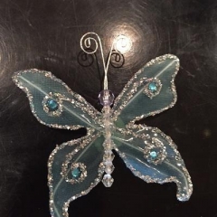 A beautiful handmade butterfly.
