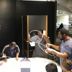 A hands on approach to science.