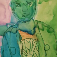 A participant self portrait.