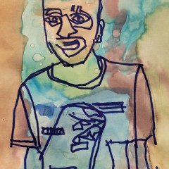 A participant self portrait.