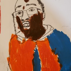 A participant self portrait.