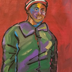 A participant self portrait.