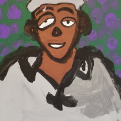 A participant self portrait.