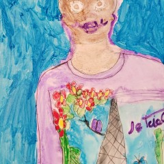 A participant self portrait.